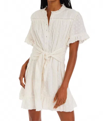 Allison New York Roxy Mini Dress In Ivory In White