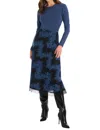 Allison New York Solid Rita Top In Blue In Blue