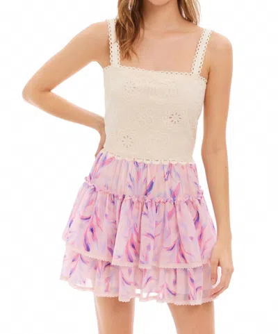 Allison New York Star Tank Top In Crème In White