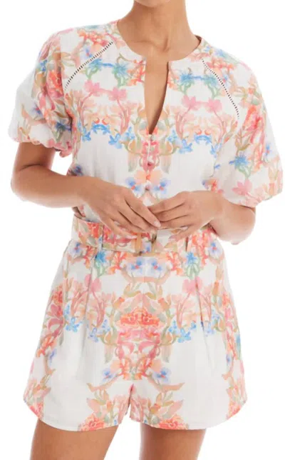 ALLISON NEW YORK TRACY SHORT IN FLORAL