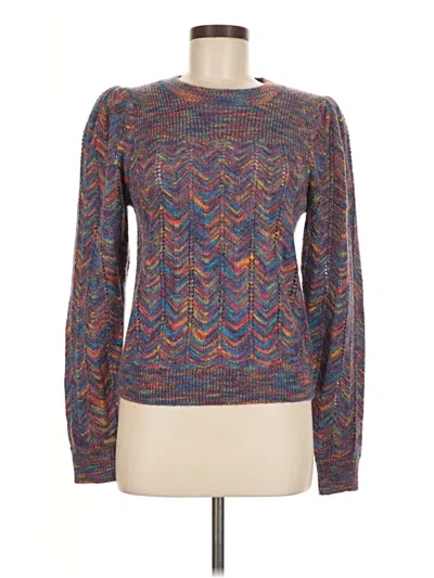 Pre-owned Allison Pullover Sweater In Blue