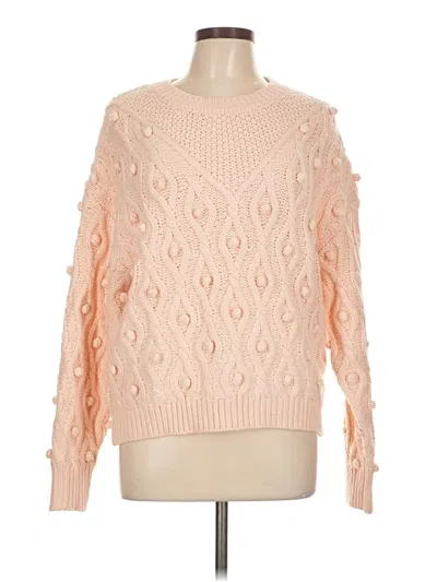 Pre-owned Allison Pullover Sweater In Pink