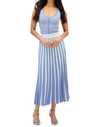 Allison Quinn Skirt In Blue Multi