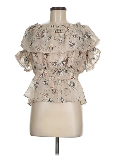 Allison Short Sleeve Blouse In Multi