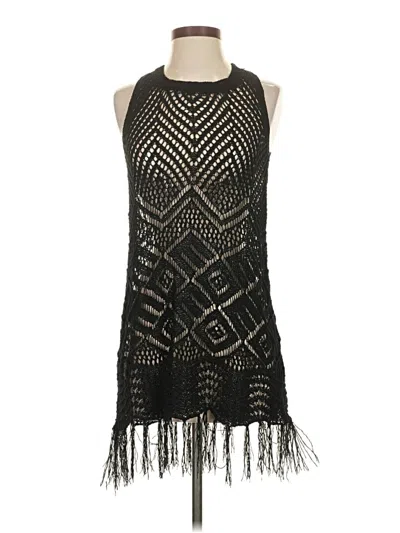 Pre-owned Allison Sweater Vest In Black