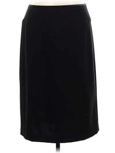 Pre-owned Allison Taylor Formal Skirt In Black