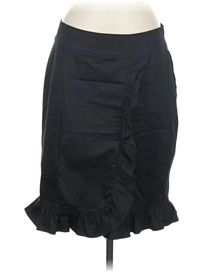 Pre-owned Allison Taylor Formal Skirt In Black