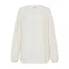 Allora Women's Claremont Jacquard Blouse - Neutrals