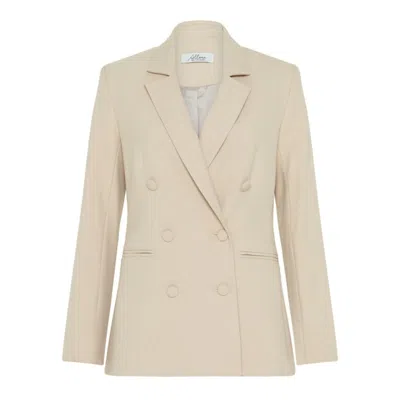 Allora Women's Kensington Twill Blazer - Neutrals