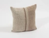 Allpa Handwoven Boucle Alpaca Pillow Cover In Brown