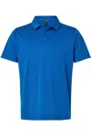 Allpro Performance Mlange Polo In Blue