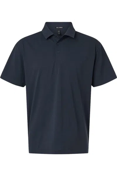 Allpro Pro-flex Sorona Stretch Polo In Blue