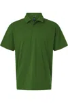 Allpro Pro-flex Sorona Stretch Polo In Green