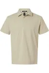 Allpro Pro-flex Sorona Stretch Polo In Neutral