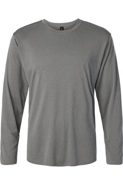Allpro Pro-lock Performance Long Sleeve T-shirt In Gray