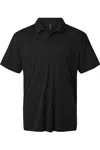 Allpro Pro-lock Performance Polo In Black