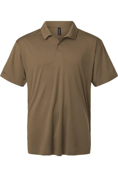 Allpro Pro-lock Performance Polo In Brown
