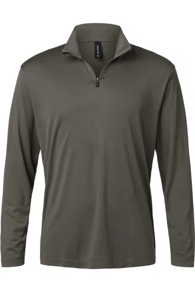 Allpro Pro-lock Performance Quarter-zip Pullover In Gray