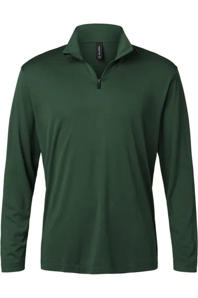 Allpro Pro-lock Performance Quarter-zip Pullover In Green