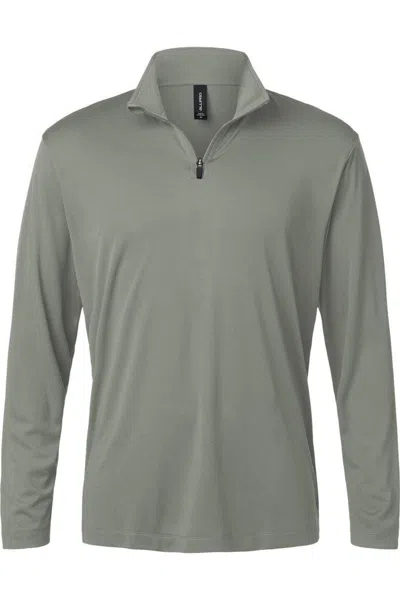 Allpro Pro-lock Performance Quarter-zip Pullover In Green