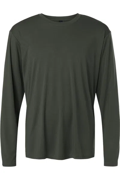 Allpro Pro-lock Performance Long Sleeve T-shirt In Green