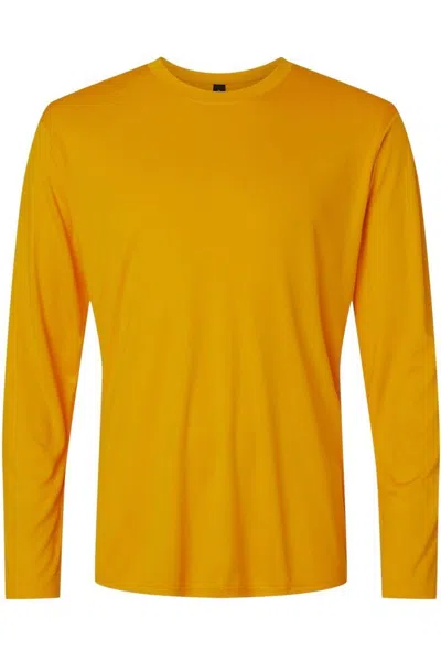 Allpro Pro-lock Performance Long Sleeve T-shirt In Yellow