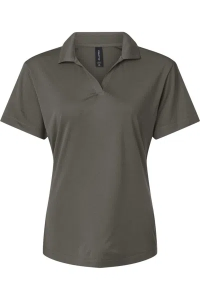 Allpro Pro-lock Women's Performance Polo In Grey
