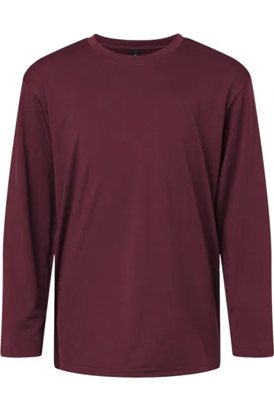 Allpro Kids' Pro-lock Youth Performance Long Sleeve T-shirt In Brown