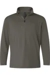Allpro Pro-lock Youth Performance Quarter-zip Pullover In Green