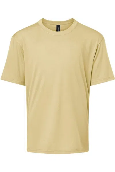 Allpro Kids' Pro-lock Youth Performance T-shirt In Brown