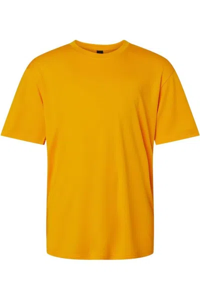 Allpro Kids' Pro-lock Youth Performance T-shirt In Gold
