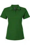 Allpro Women's Pique Polo In Green