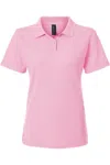 Allpro Women's Pique Polo In Pink