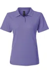 Allpro Women's Pique Polo In Purple