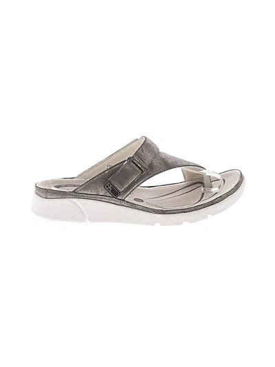 Pre-owned Allrounder Sandals In Gray