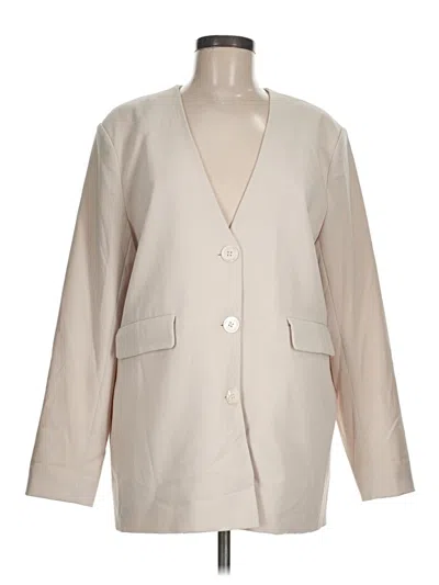Pre-owned All:row Blazer Jacket In White
