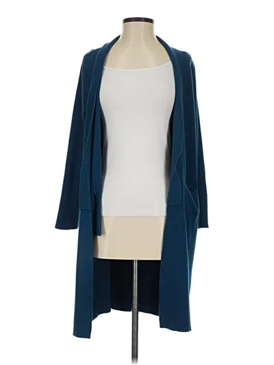 Pre-owned All:row Cardigan Sweater In Blue