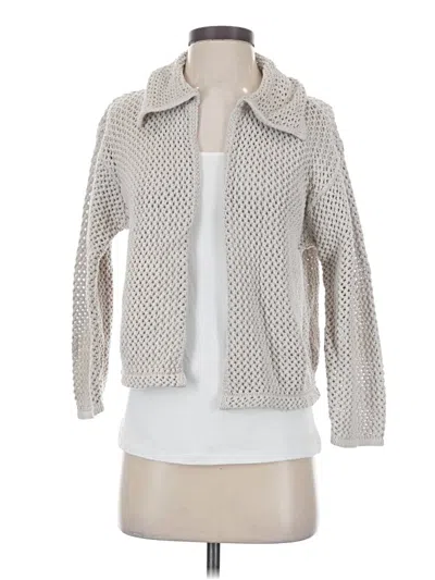 Pre-owned All:row Cardigan Sweater In Ivory