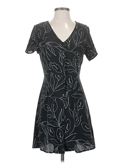 Pre-owned All:row Casual Dress In Black