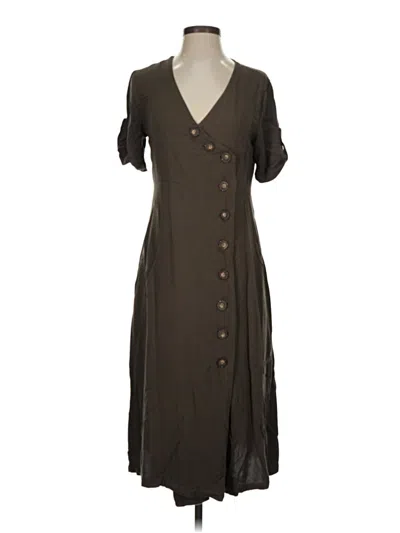 Pre-owned All:row Casual Dress In Brown