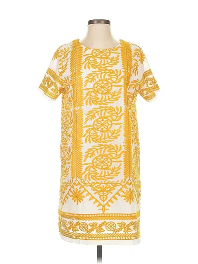Pre-owned All:row Casual Dress In Yellow