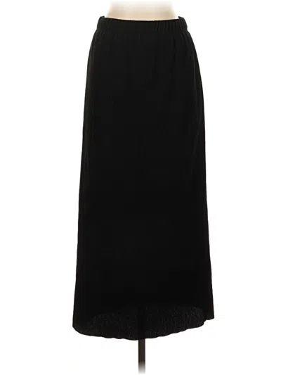 Pre-owned All:row Formal Skirt In Black