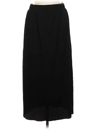 Pre-owned All:row Formal Skirt In Black