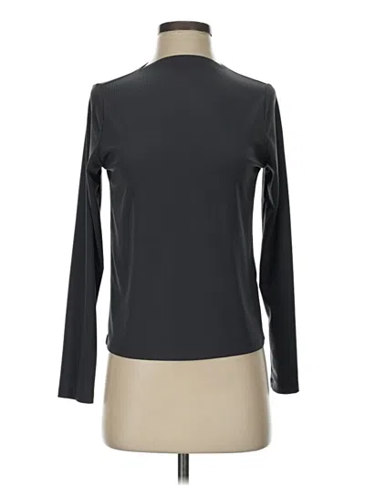 Pre-owned All:row Long Sleeve Top Gray Turtleneck Tops