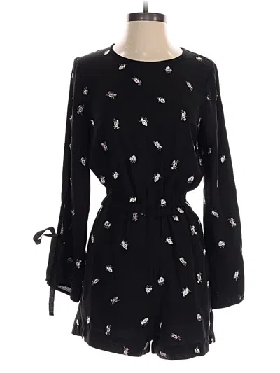 Pre-owned All:row Romper In Black