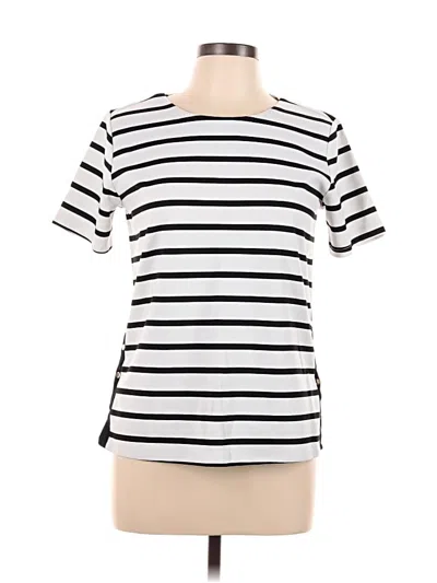 Pre-owned All:row Short Sleeve Top White Crew Neck Tops