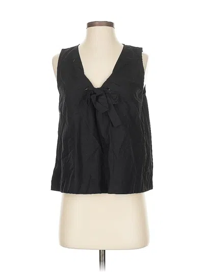 Pre-owned All:row Sleeveless Blouse In Black