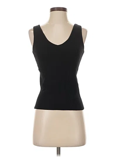 Pre-owned All:row Sleeveless Top Black Scoop Neck Tops