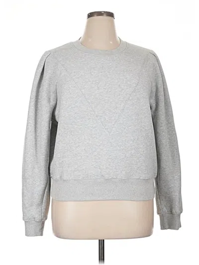 Pre-owned All:row Sweatshirt In Silver