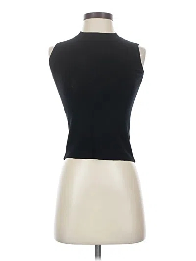 Pre-owned All:row Tank Top Black Halter Neckline Tops